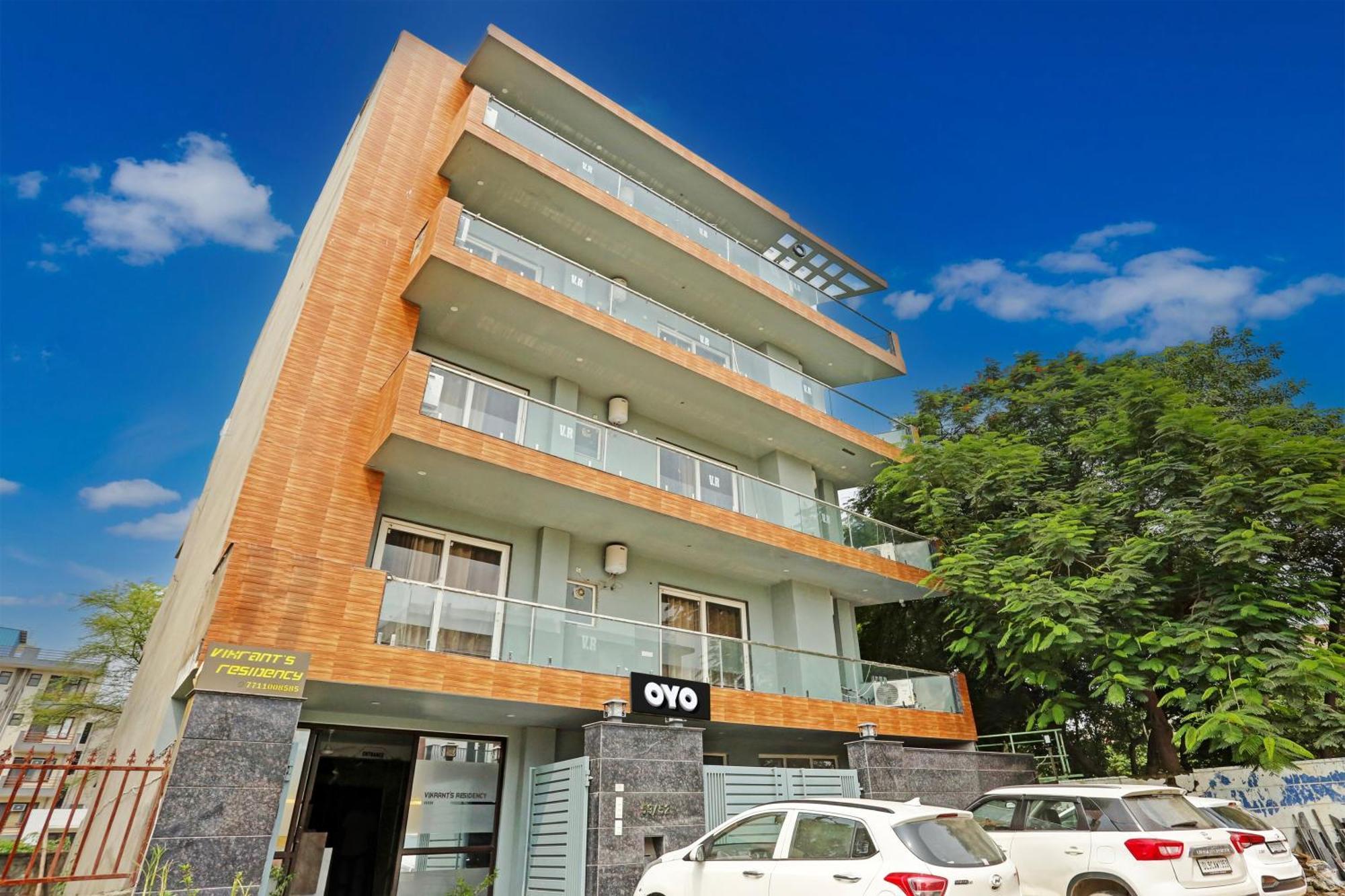 Hotel O Vikrant Residency Gurgaon Buitenkant foto