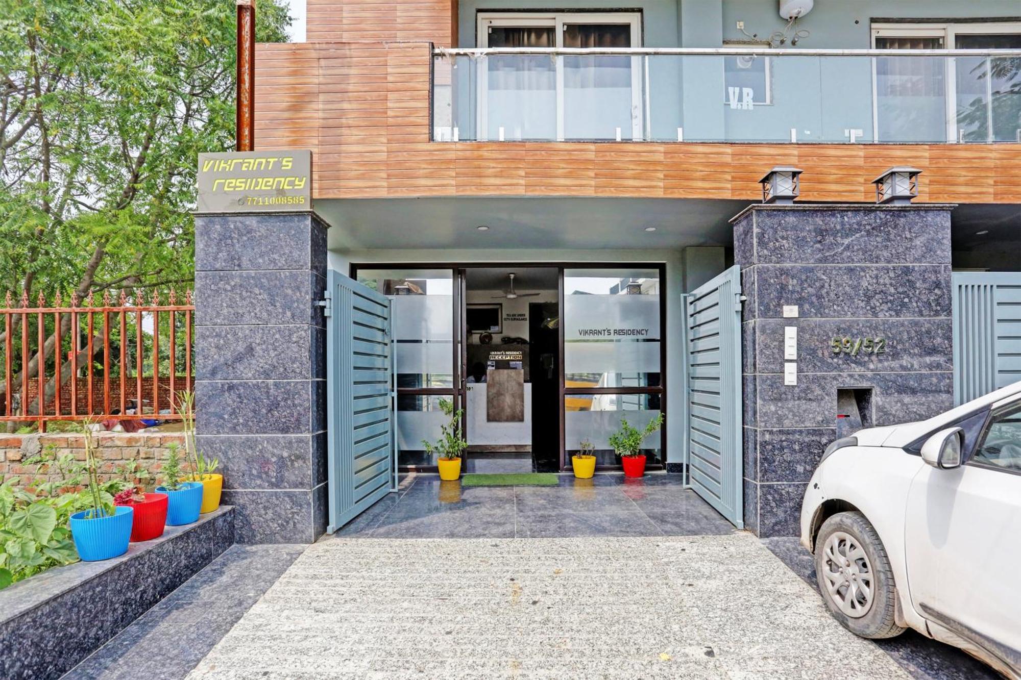 Hotel O Vikrant Residency Gurgaon Buitenkant foto